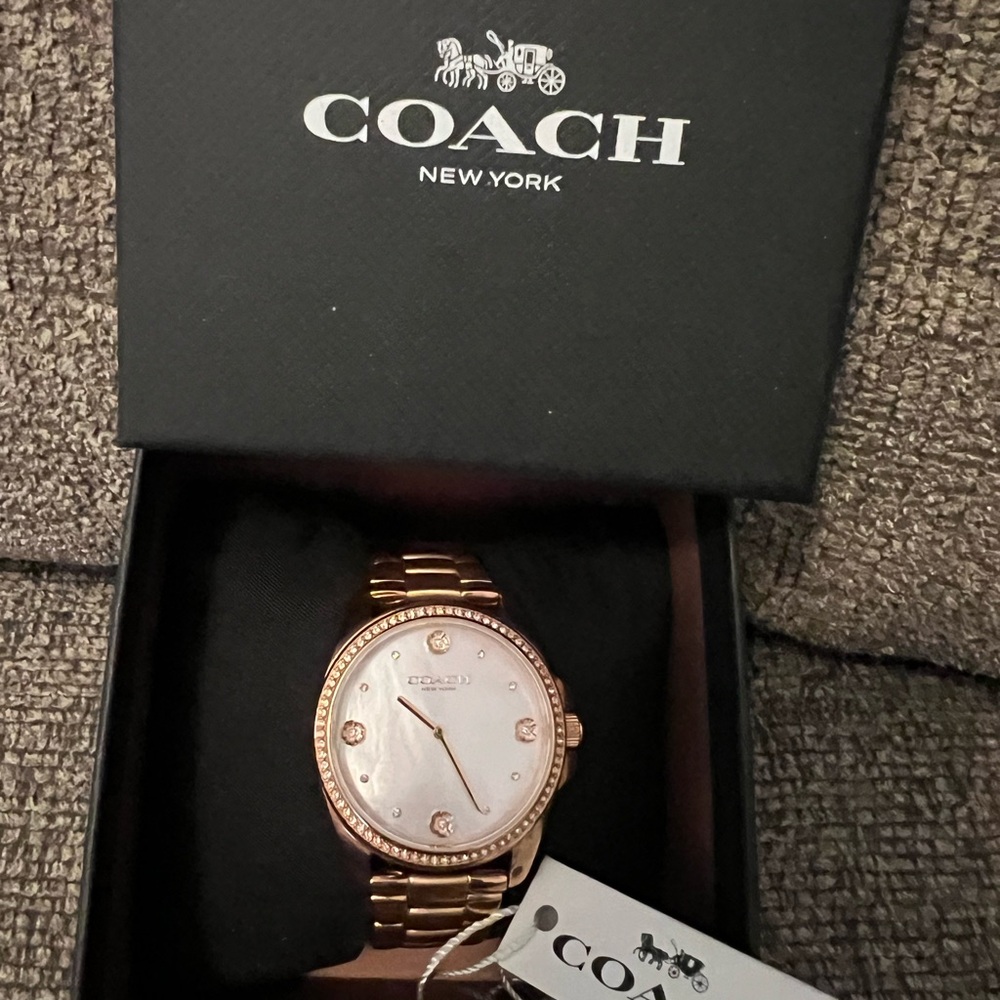 Coach Rose Gold Women's Watch